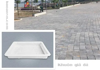 Khuôn gạch không nung block giả đá