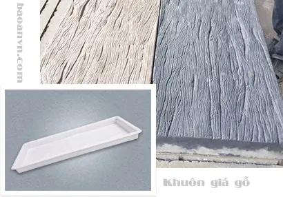 Khuôn gạch không nung block giả gỗ