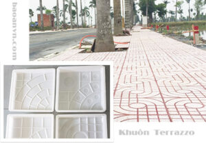 Khuôn gạch không nung terrazzo