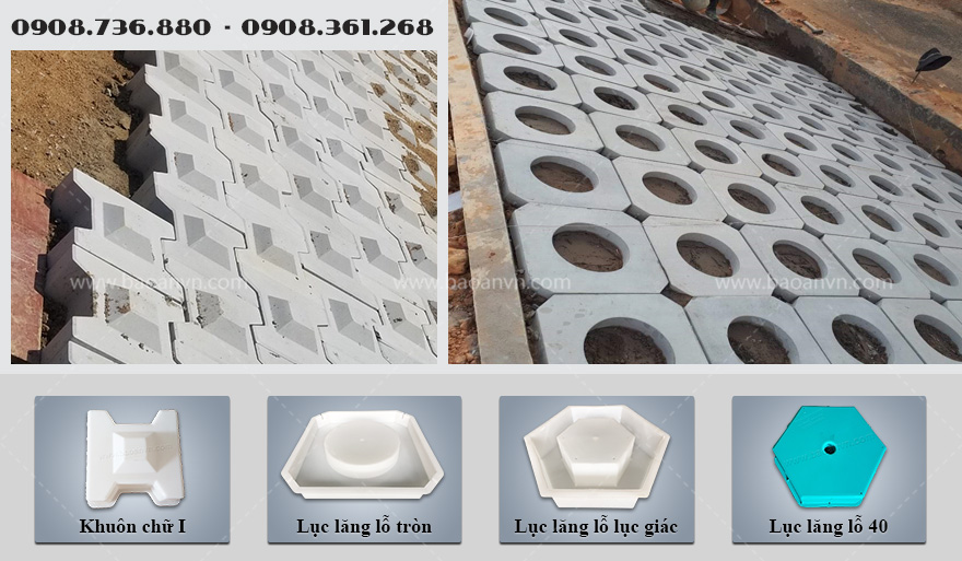 5 loại khuôn nhựa đúc gạch bê tông 5