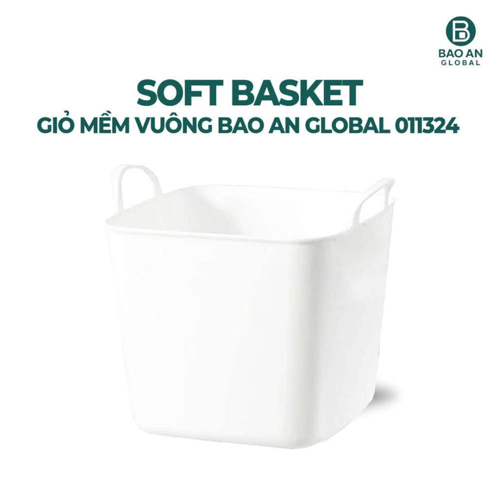 Giỏ đựng đồ mềm vuông cao cấp 3