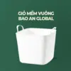 Giỏ đựng đồ mềm vuông cao cấp
