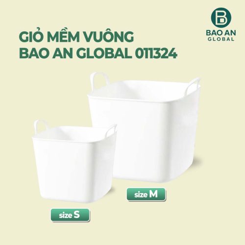 Giỏ đựng đồ mềm vuông cao cấp 1