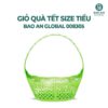 Giỏ gói quà tết size tiểu 2