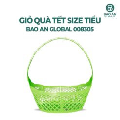 Giỏ gói quà tết size tiểu 2