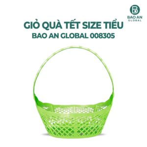 Giỏ gói quà tết size tiểu 2