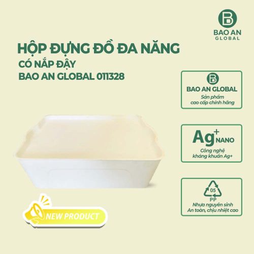 Hộp đựng đồ đa năng có nắp đậy cao cấp 5