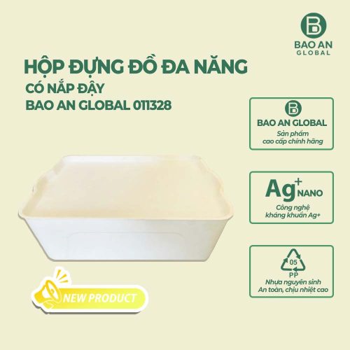 Hộp đựng đồ đa năng có nắp đậy cao cấp 8