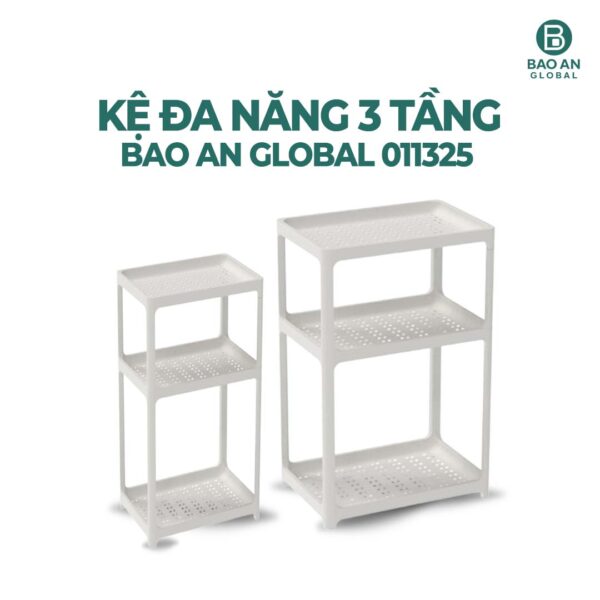 Kệ đựng đồ đa năng 3 tầng cao cấp 2