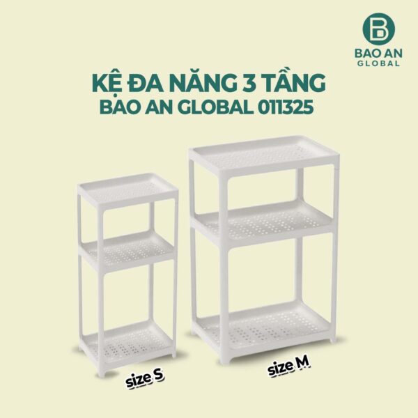 Kệ đựng đồ đa năng 3 tầng cao cấp 3