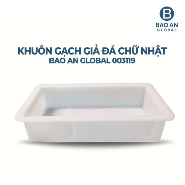 Khuôn gạch giả đá hình chữ nhật 03