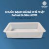 Khuôn gạch giả đá hình chữ nhật 04