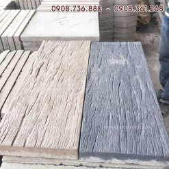 Khuôn gạch giả gỗ lát sân vườn 3