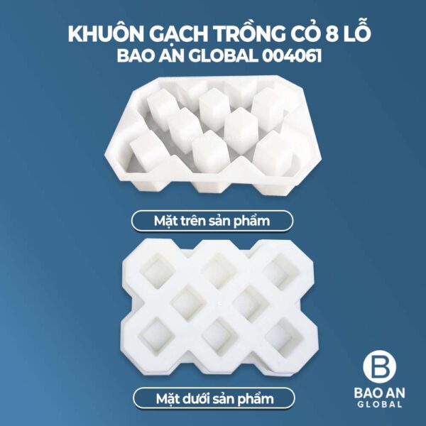 Khuôn gạch trồng cỏ 8 lỗ 02