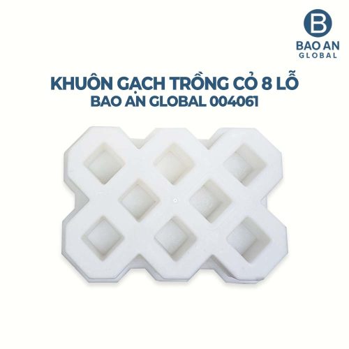 Khuôn gạch trồng cỏ 8 lỗ 04