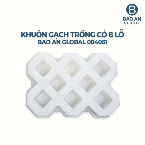Khuôn gạch trồng cỏ 8 lỗ 04