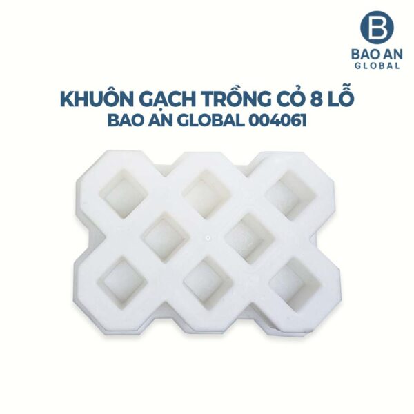 Khuôn gạch trồng cỏ 8 lỗ 04
