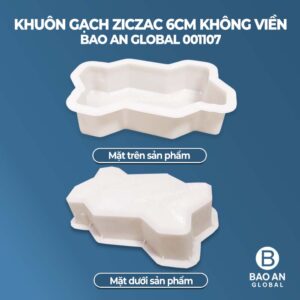 Khuôn gạch ziczac 6cm không viền 02