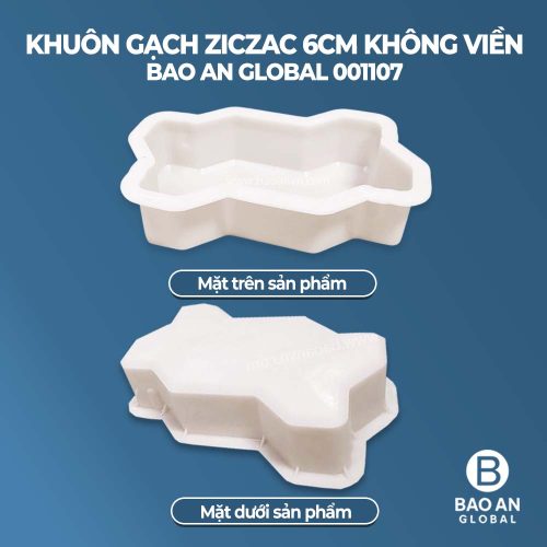 Khuôn gạch ziczac 6cm không viền 02