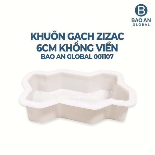 Khuôn gạch ziczac 6cm không viền 03