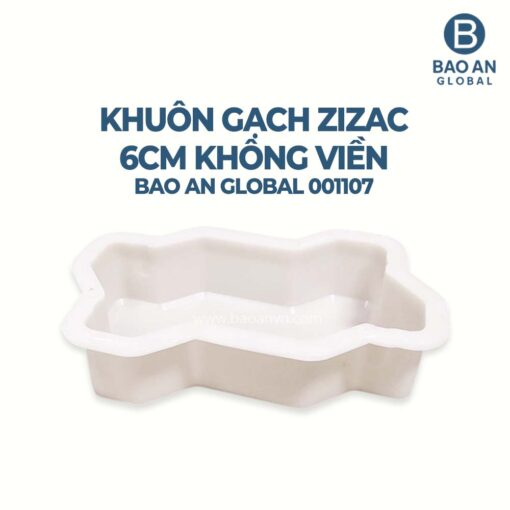 Khuôn gạch ziczac 6cm không viền 03
