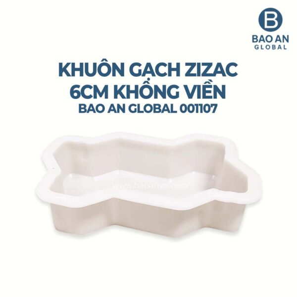 Khuôn gạch ziczac 6cm không viền 03