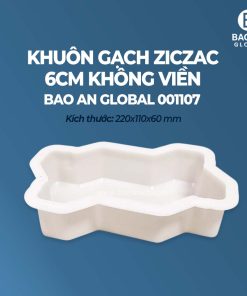 Khuôn gạch ziczac 6cm không viền 04