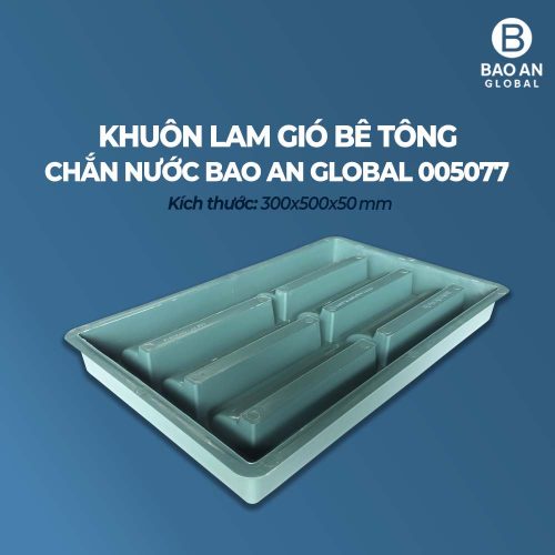 Khuôn lam gió bê tông chắn nước