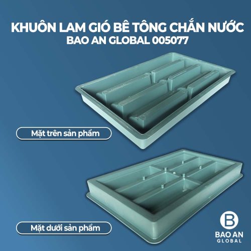 Khuôn lam gió bê tông chắn nước