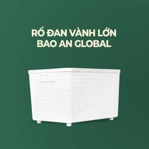 Rổ đan vành lớn