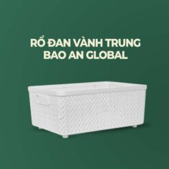 Rổ đan vành trung