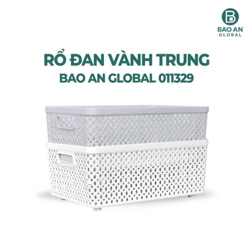 Rổ đan vành trung đựng đồ cao cấp 2