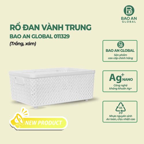 Rổ đan vành trung đựng đồ cao cấp 3