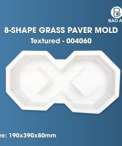 8 Shape grass paver mold