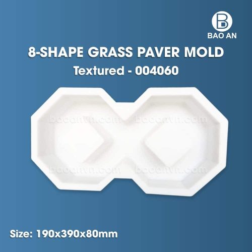 8 Shape grass paver mold