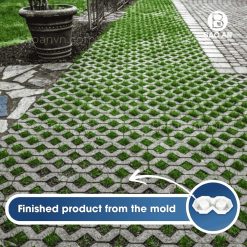 8 Shape grass paver mold 4