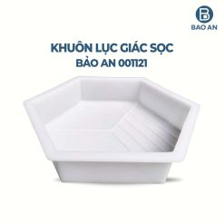 Khuôn gạch lục giác sọc mẫu 2