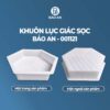 Khuôn gạch lục giác sọc mẫu 3