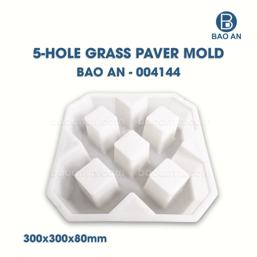 5-hole grass paver mold 03