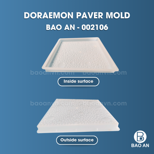 Doraemon Paver Mold 2