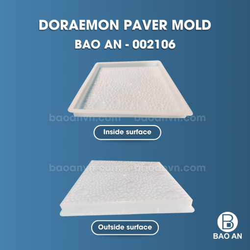 Doraemon Paver Mold 2