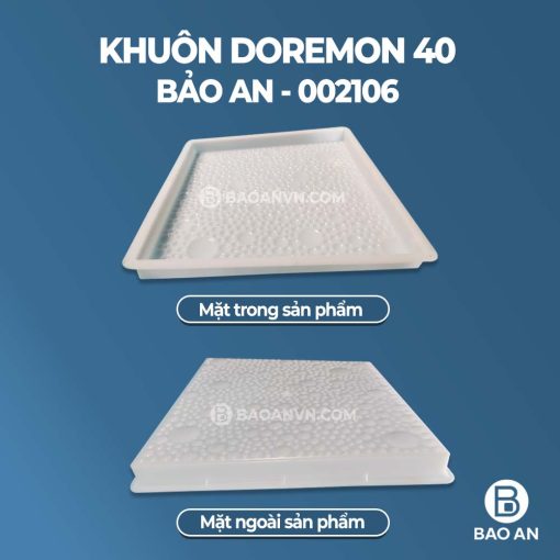 Khuôn gạch doraemon lát sân 03