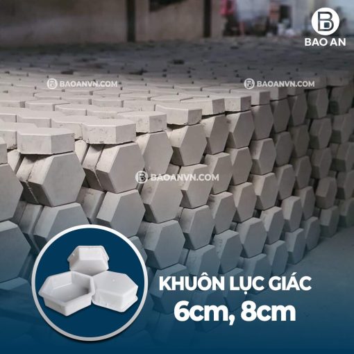 Khuôn gạch lục giác nhám 1