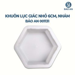Khuôn lục giác nhỏ 6cm nhám mẫu 1