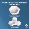 Khuôn lục giác nhỏ 6cm nhám mẫu 3