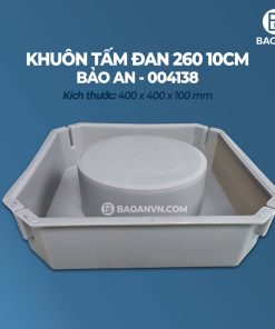 Khuôn tấm đan 260 (10cm) - mã 004138
