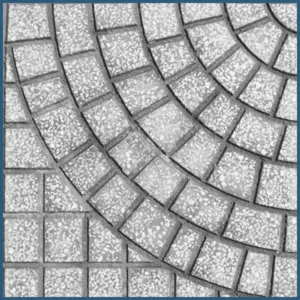 Mẫu Gạch terrazzo lát vỉa hè lát sân mẫu 3