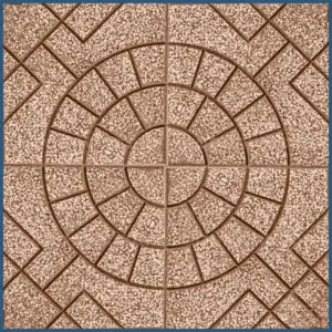 Gạch terrazzo lát vỉa hè lát sân mẫu mẫu 8