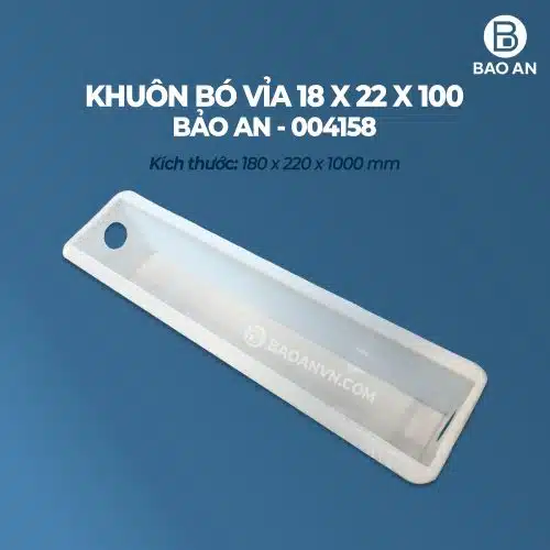 Khuôn bó vỉa bê tông 18 x 22 x100 - Bảo An 004158