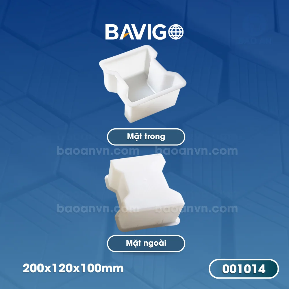 Khuôn gạch chữ i nhám 10cm 001014 02